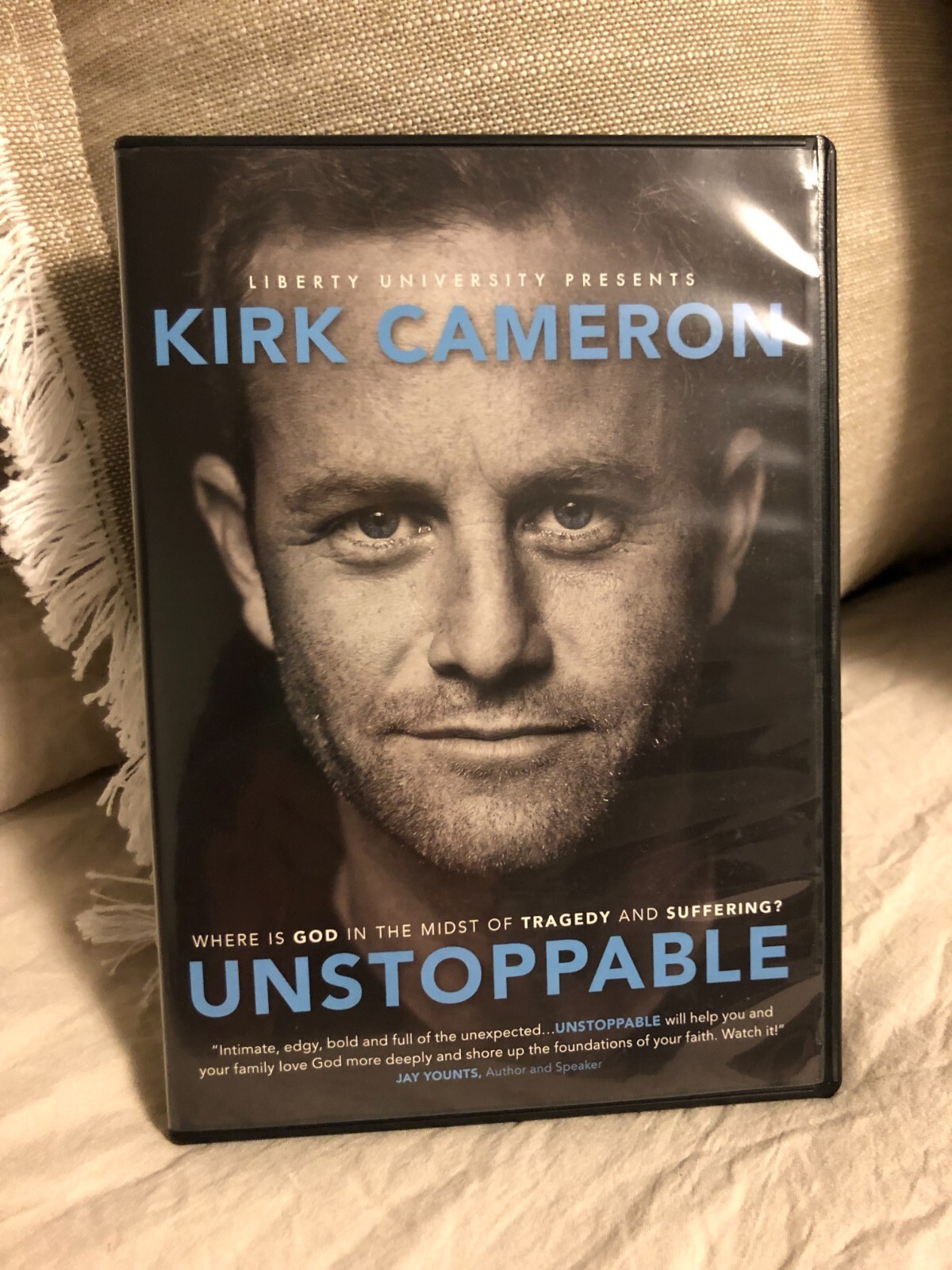 Liberty University Kirk Cameron Unstoppable Family Movie EUC