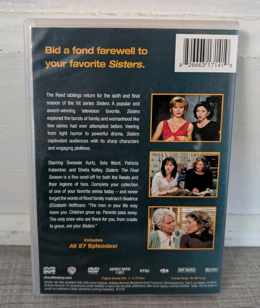 Sisters The Final Season 6 DVD Set 6 Discs