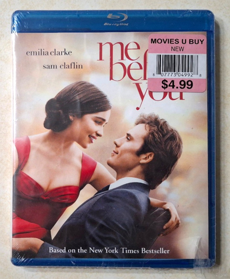 Me Before You Blu-Ray 2016 Emilia Clarke Sam Claflin NEW SEALED Warner Romance