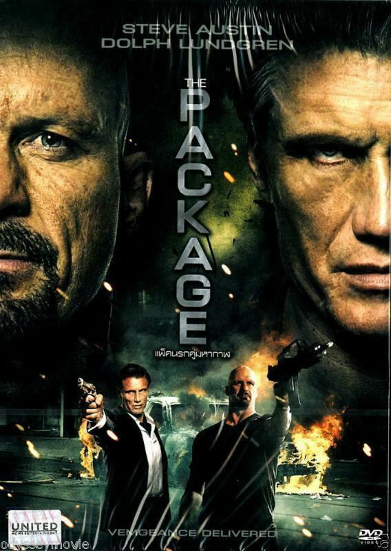 The Package (2013) DVD R0 – Steve Stone Cold Austin, Dolph Lundgren, Crime