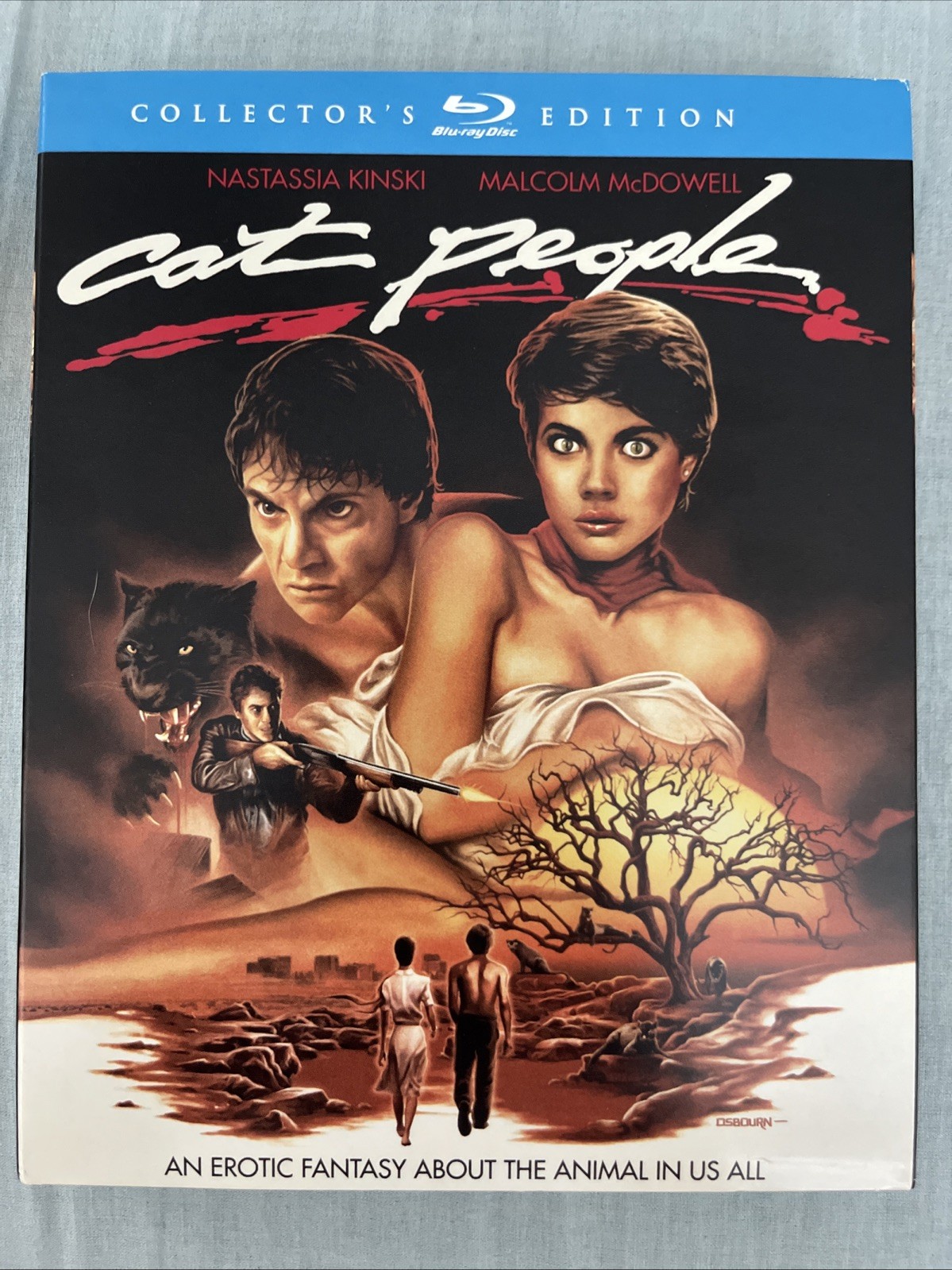 CAT PEOPLE Collector’s Edition Blu-ray w/ Slipcover 1982 (Scream Factory)