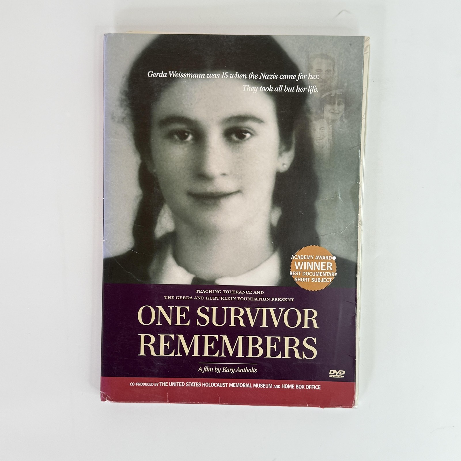 One Survivor Remembers DVD Set Teaching Tolerance HBO Book Included Holocaust
