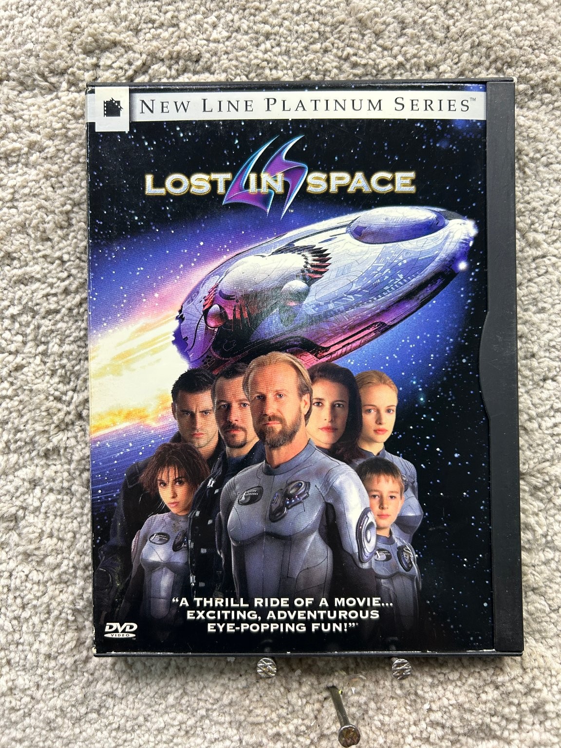 Lost in Space DVD (1998) New Line Platinum Series Sci-Fi William Hurt Gary