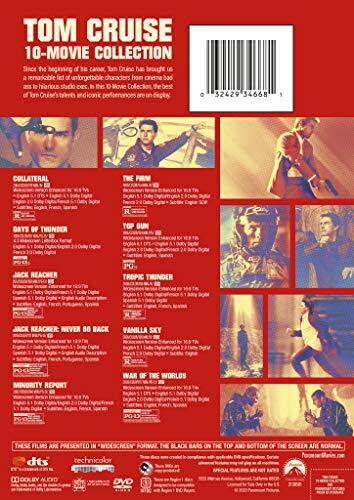 Tom Cruise Ultimate Movie Collection 10 Disc Set Top Gun Days Of Thunder and …
