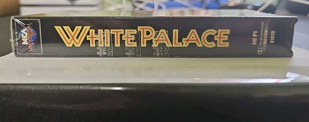 White Palace VHS SEALED Watermarks MCA James Spader Susan Sarandon VTG