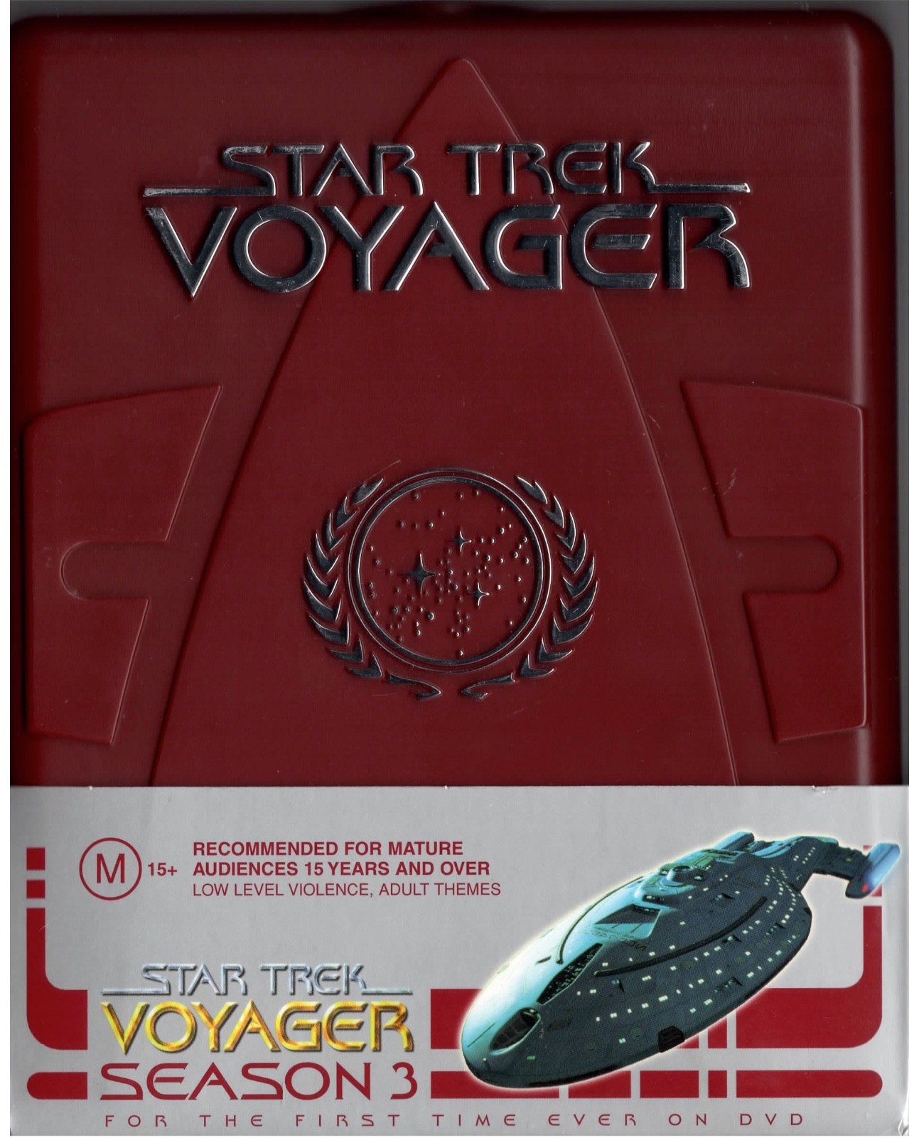 Star Trek Voyager Complete Season 3 DVD 2004 Series Three Hard Case Collectors