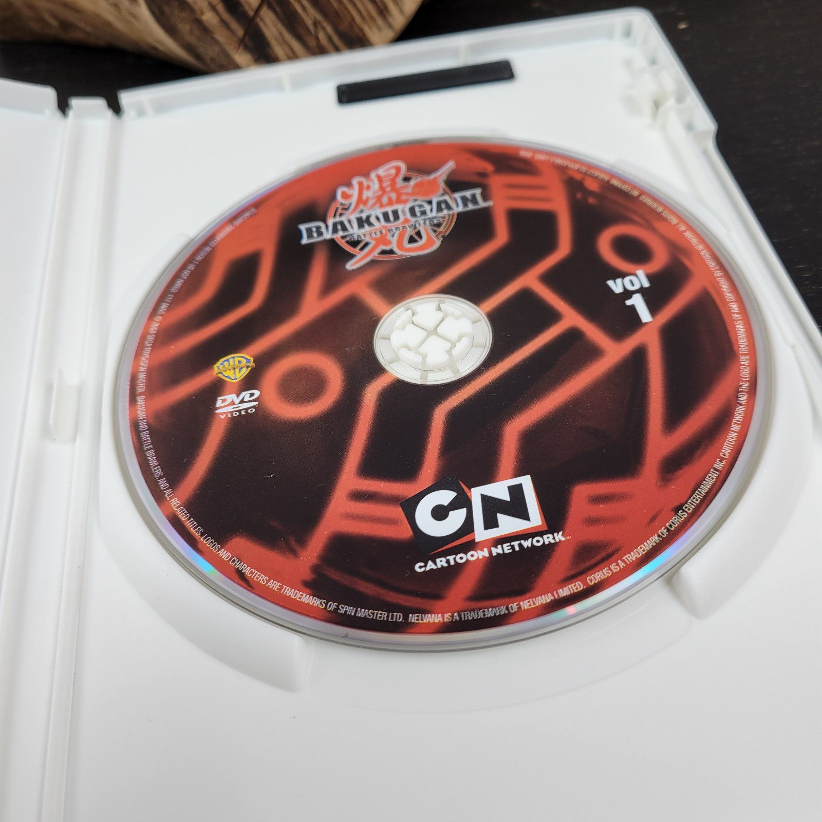 Bakugan 1: Battle Brawlers DVD 2008 Cartoon Network 5 Episodes 111 Minutes