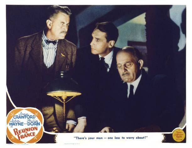 Reunion In France Lobby Card Reginald Owen Henry Daniell Mor – 1942 Movie Photo