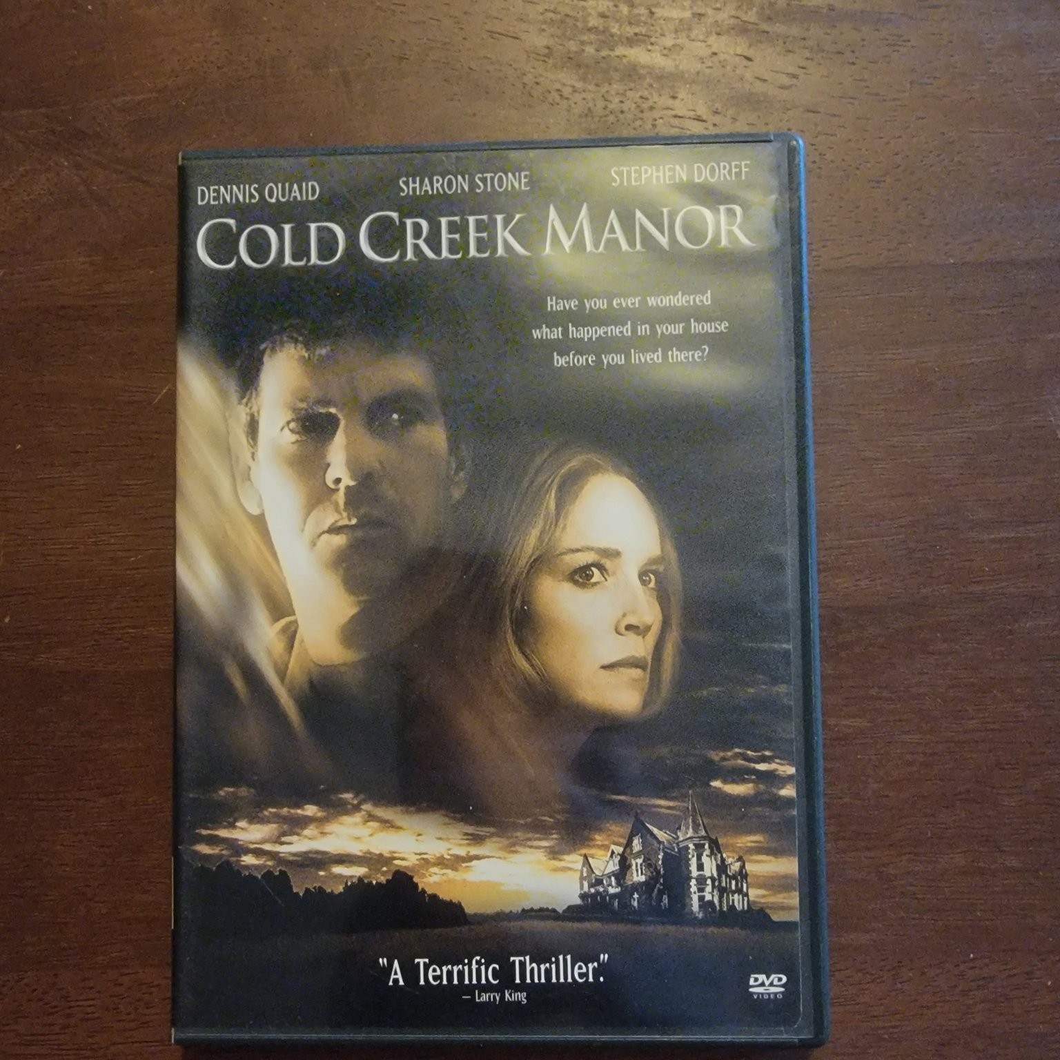 Cold Creek Manor DVD 2004 Dennis Quaid Sharon Stone Mike Figgis Thriller