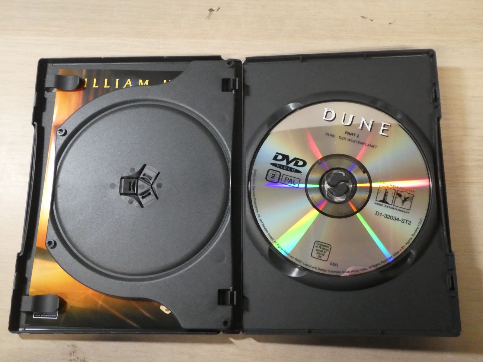 Dune Der Wustenplanet TV Miniseries DVD 2 Disc Set Region 2 William Hurt Herbert