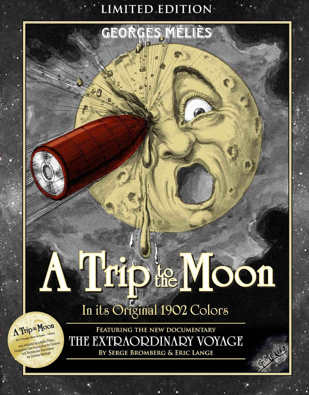 A Trip To The Moon BLU-RAY/DVD STEELBOOK OOP LIMITED EDITION ***NEW***