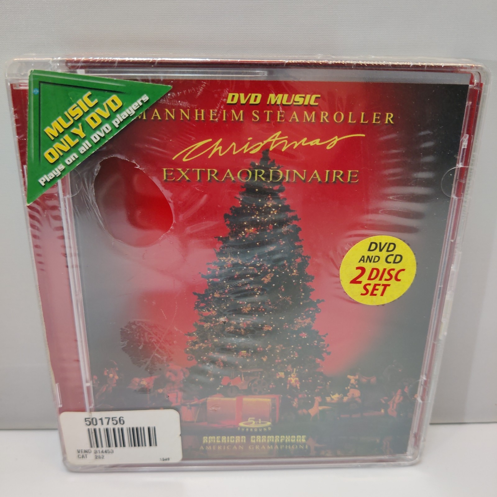 Christmas Extraordinaire (DVD-Audio + CD Combo) -New sealed
