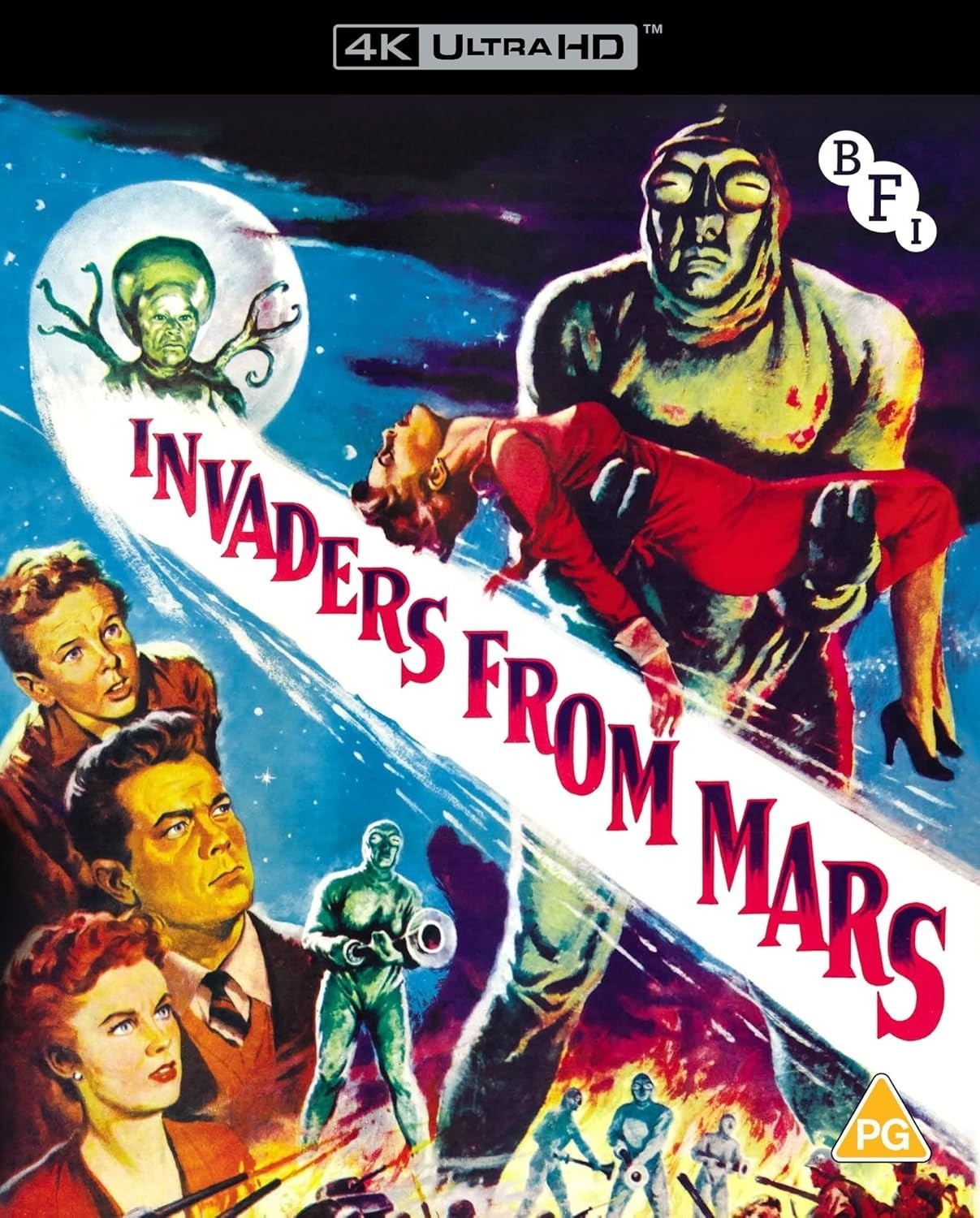 INVADERS FROM MARS (1953) 4K UHD Blu-Ray with slipcover BRAND NEW