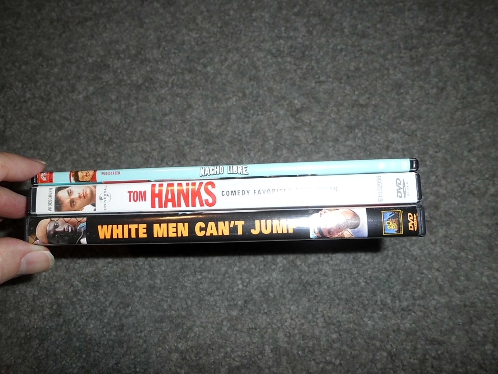 5 Comedy Movie Lot – Nacho Libre Tom Hanks Favorites White Men Can’t Jump Burbs