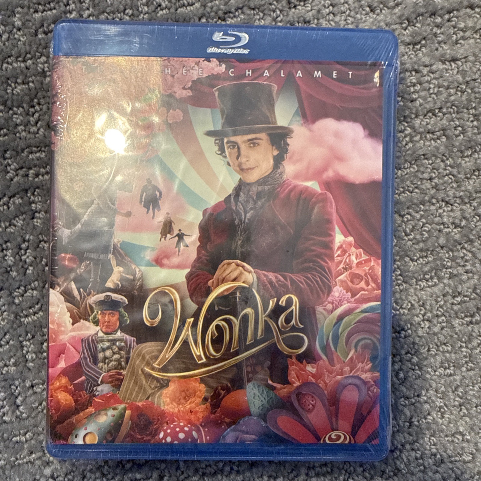 Wonka Blu-ray Timothée Chalamet New