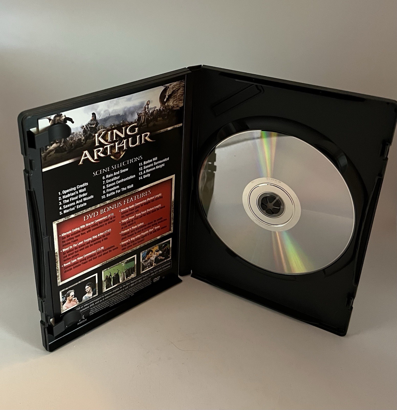Touchstone King Arthur Director’s Cut Extended Unrated DVD NR 159 Min NTSC