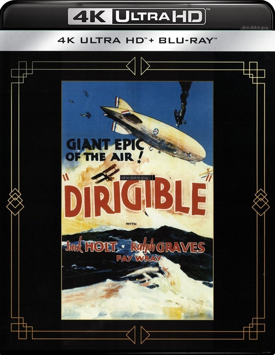 DIRIGIBLE (4K UHD, Rare Frank Capra Classic, 1931) New* Read Seller Description