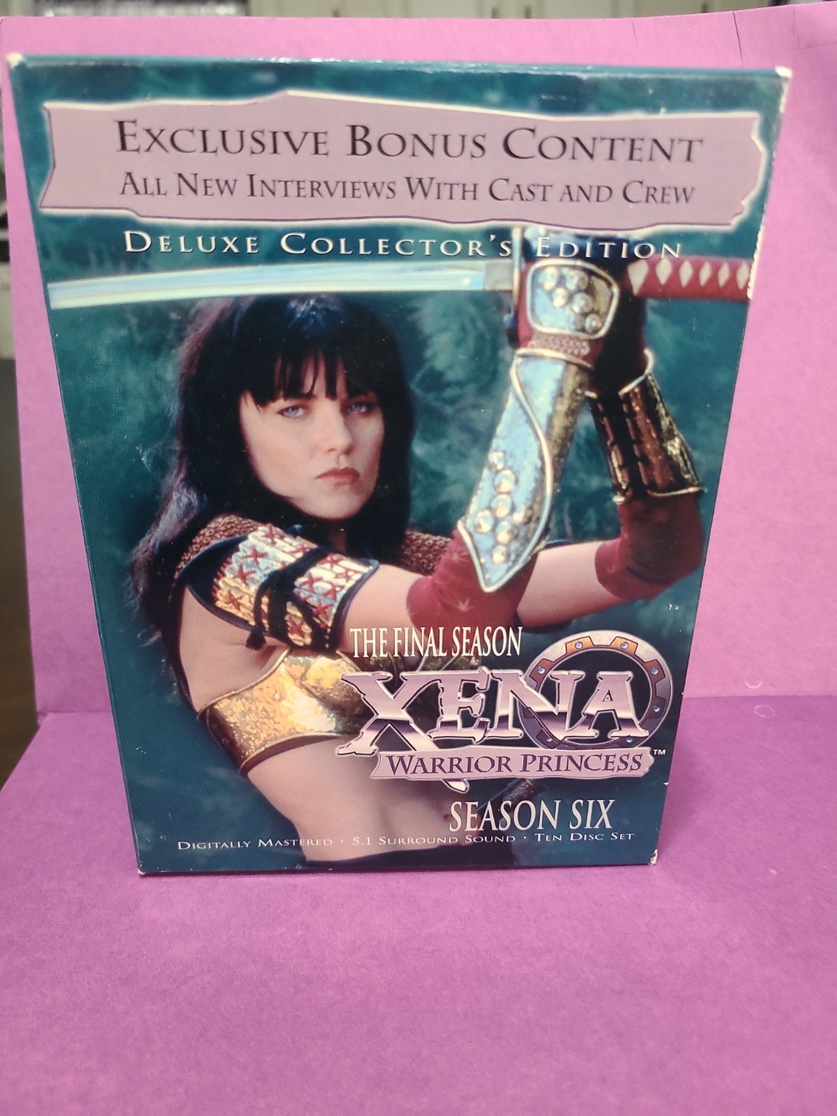 Final Season-DVD Set-Xena-Warrior Princess-Season 6-Deluxe Collector’s Edition.