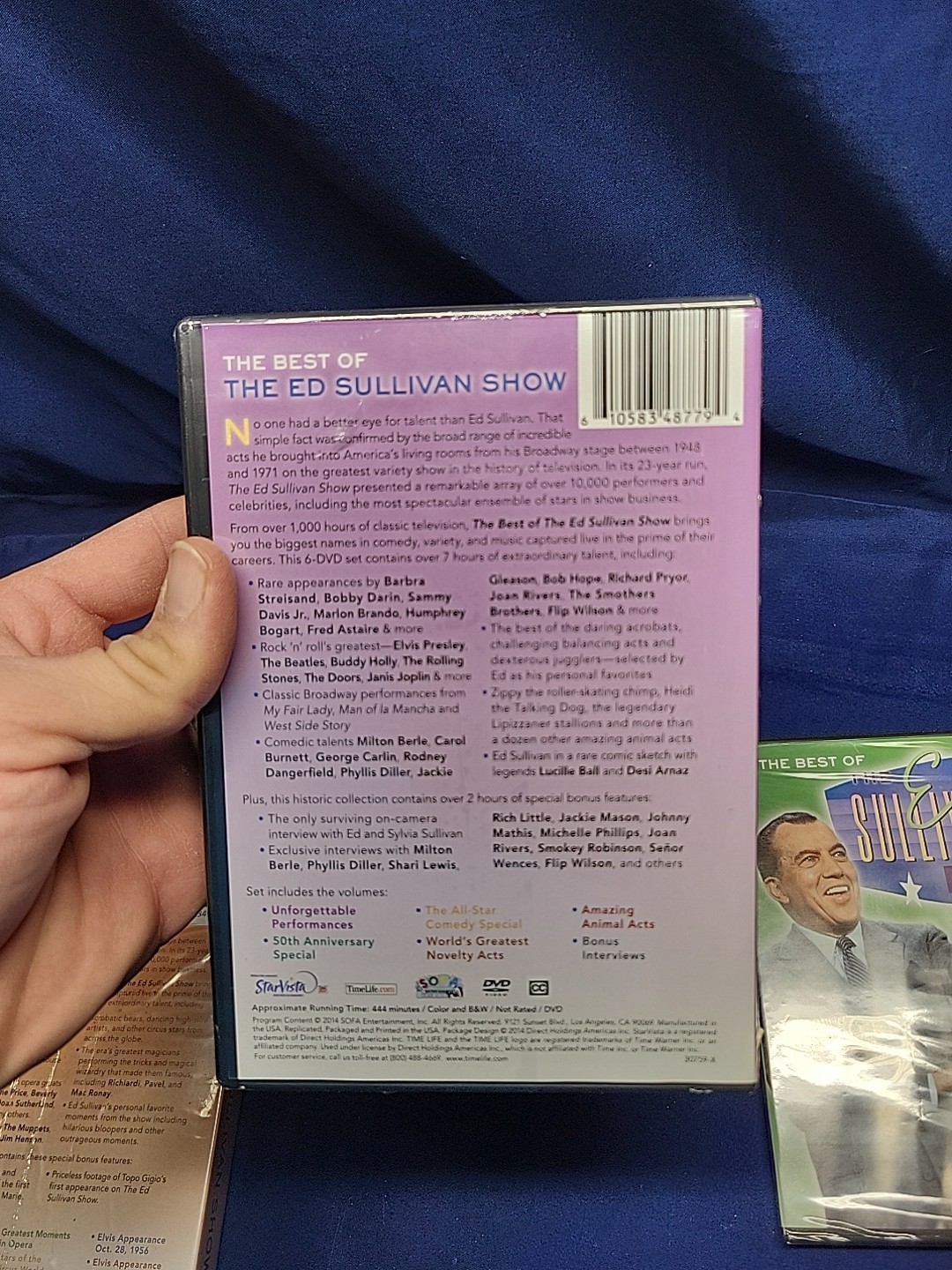 The Best Of The Ed Sullivan Show Dvd Lot Of 3, 17 Discs In 3 Cases Brand New