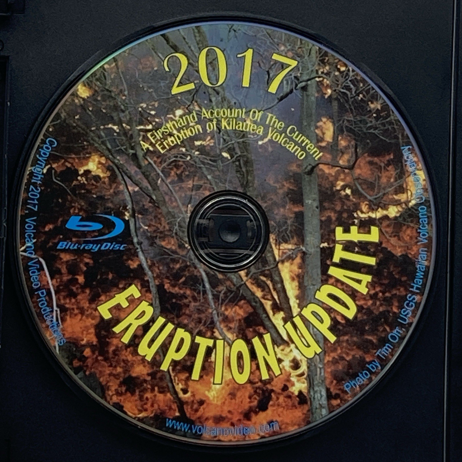 2017 Eruption Update Blu-Ray/DVD 2017 Natural World Hawaii Kilauea Volcano