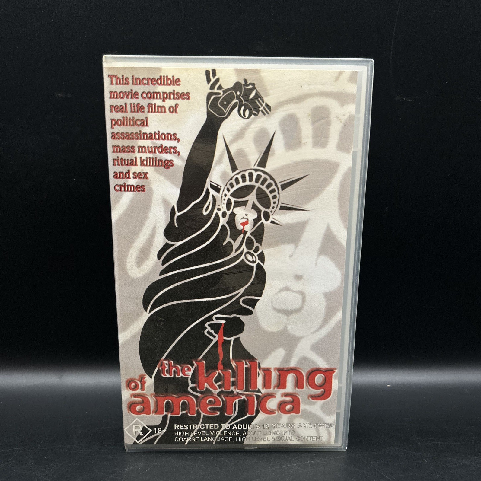 The Killing of America VHS – Rare Cult Horror – R18+ – AUS Seller