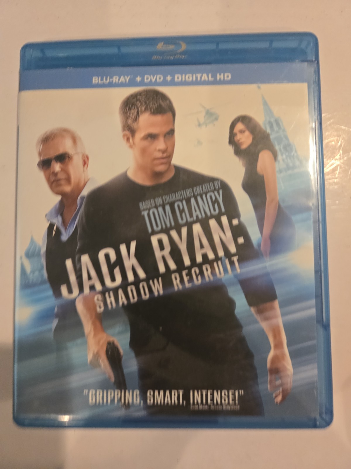 Jack Ryan: Shadow Recruit (Blu-ray, 2014) No Dvd Copy