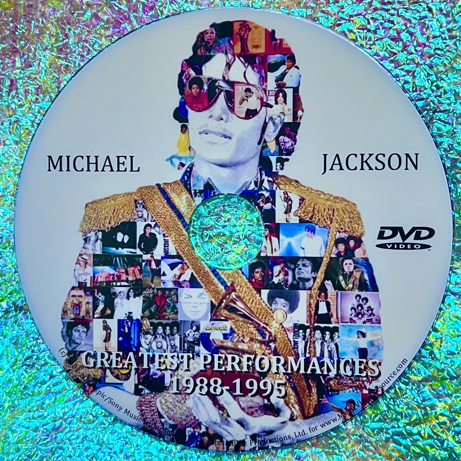 Michael Jackson The Greatest Performances 1988 to 1995 DVD Archives (2 Hours)
