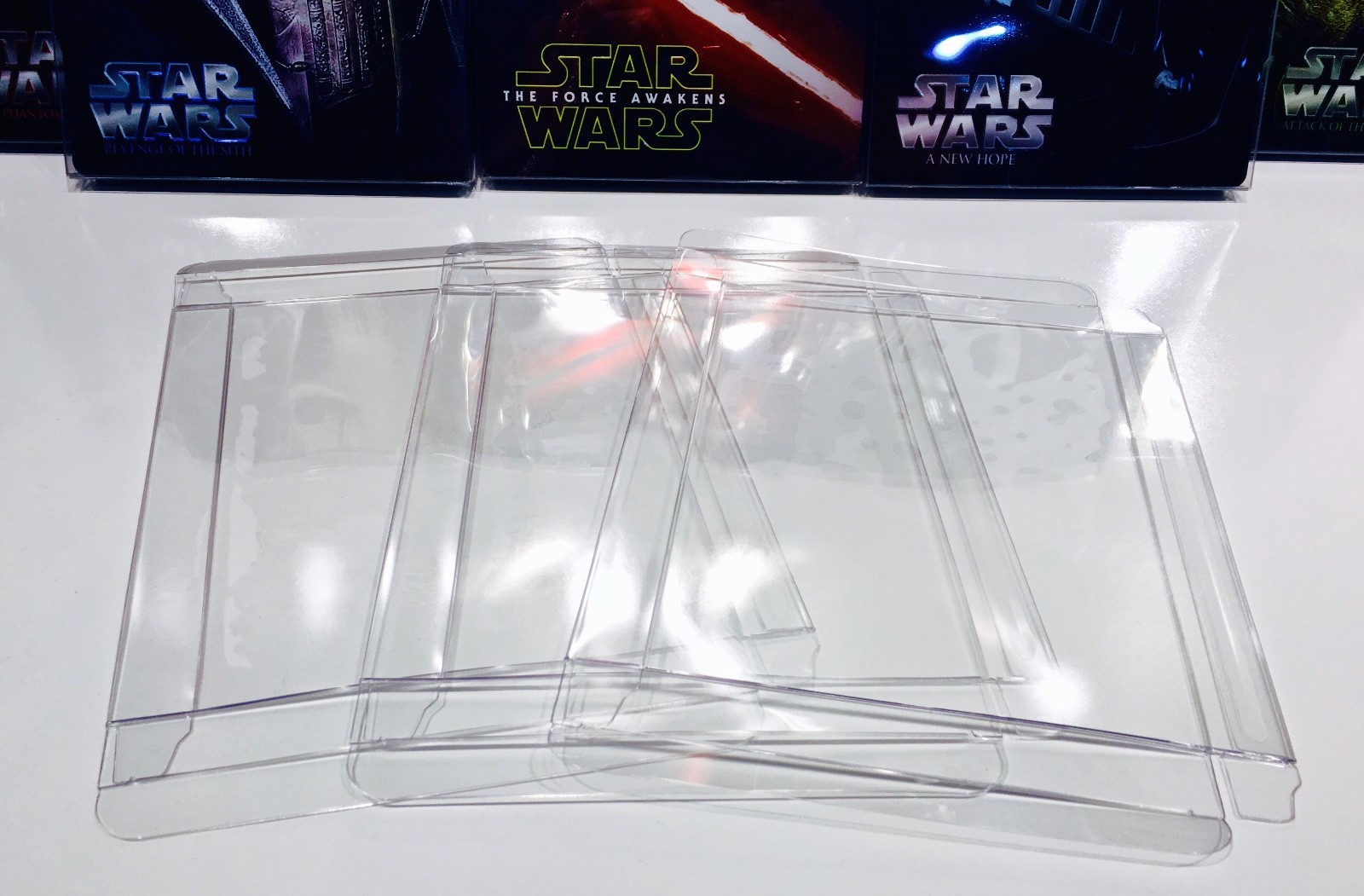 200 Box Protectors For STEELBOOKS Clear Plastic Cases / Covers / Sleeves G2