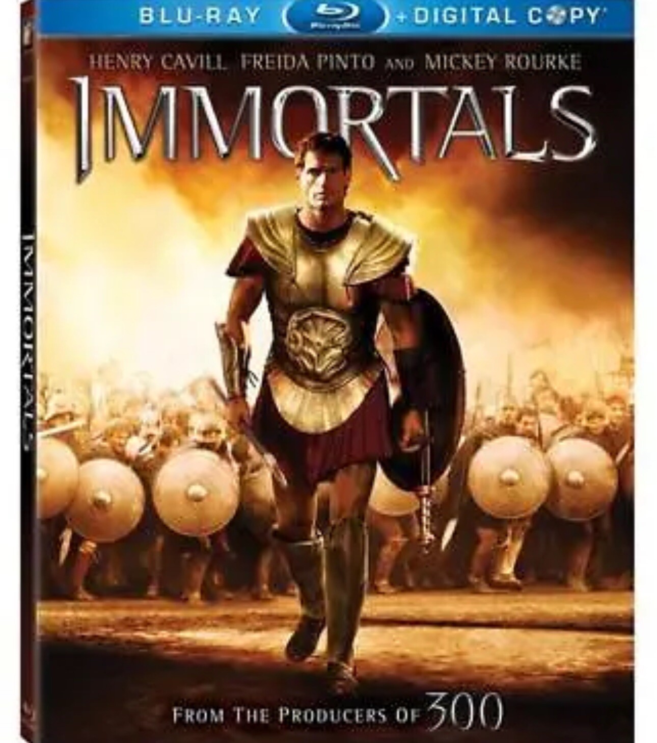 Immortals [Blu-ray] – DVD – Very Good – Mickey Rourke,Henry Cavill-Tarsem Singh