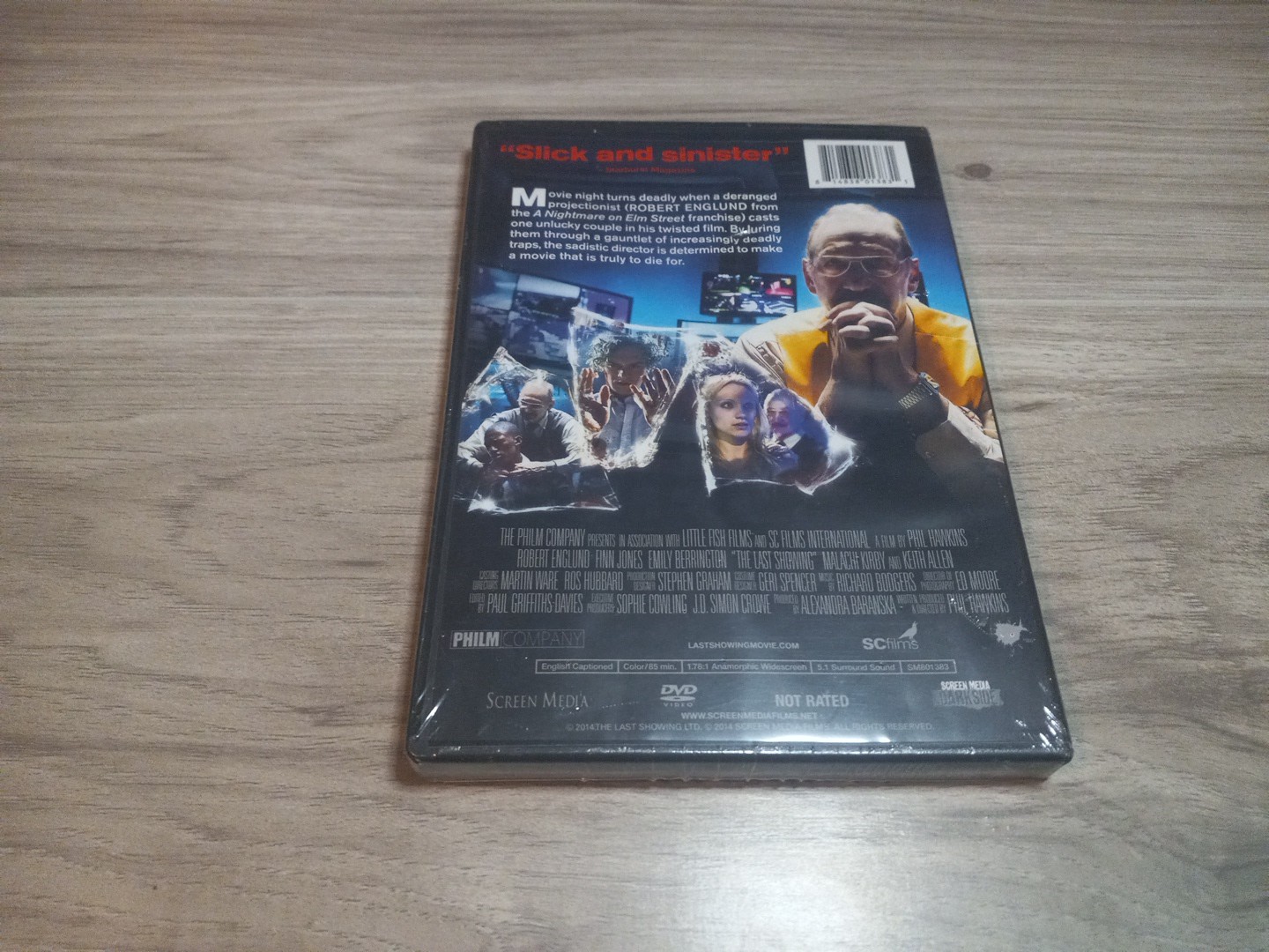 THE LAST SHOWING DVD ROBERT ENGLUND Brand New Sealed Free Shipping