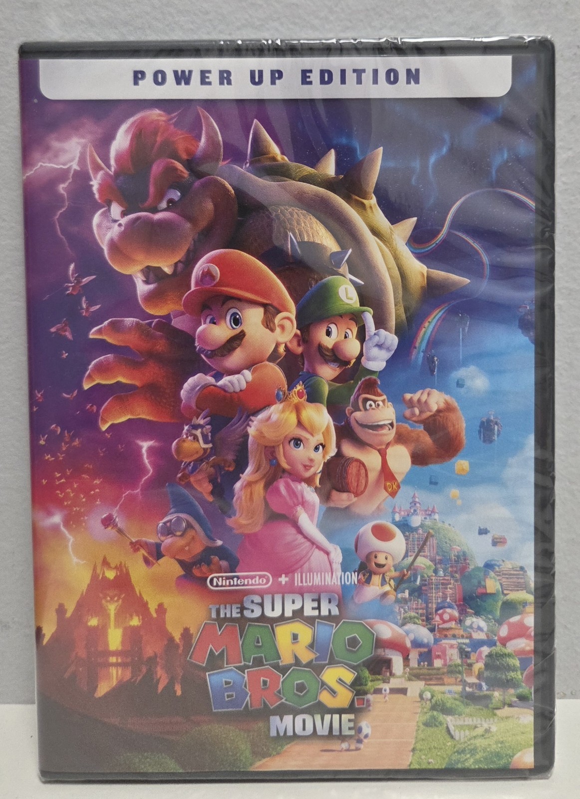 The Super Mario Bros. Movie: Power Up Edition (DVD, 2023) NEW & SEALED