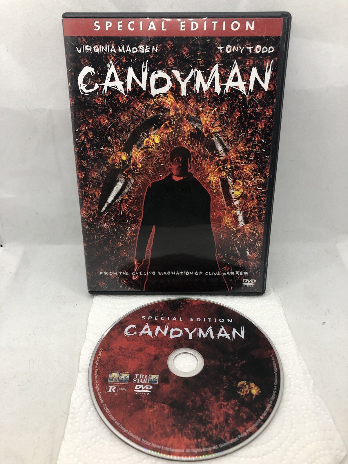 Candyman (DVD, 1992) Virginia Madsen Tony Todd Clive Barker