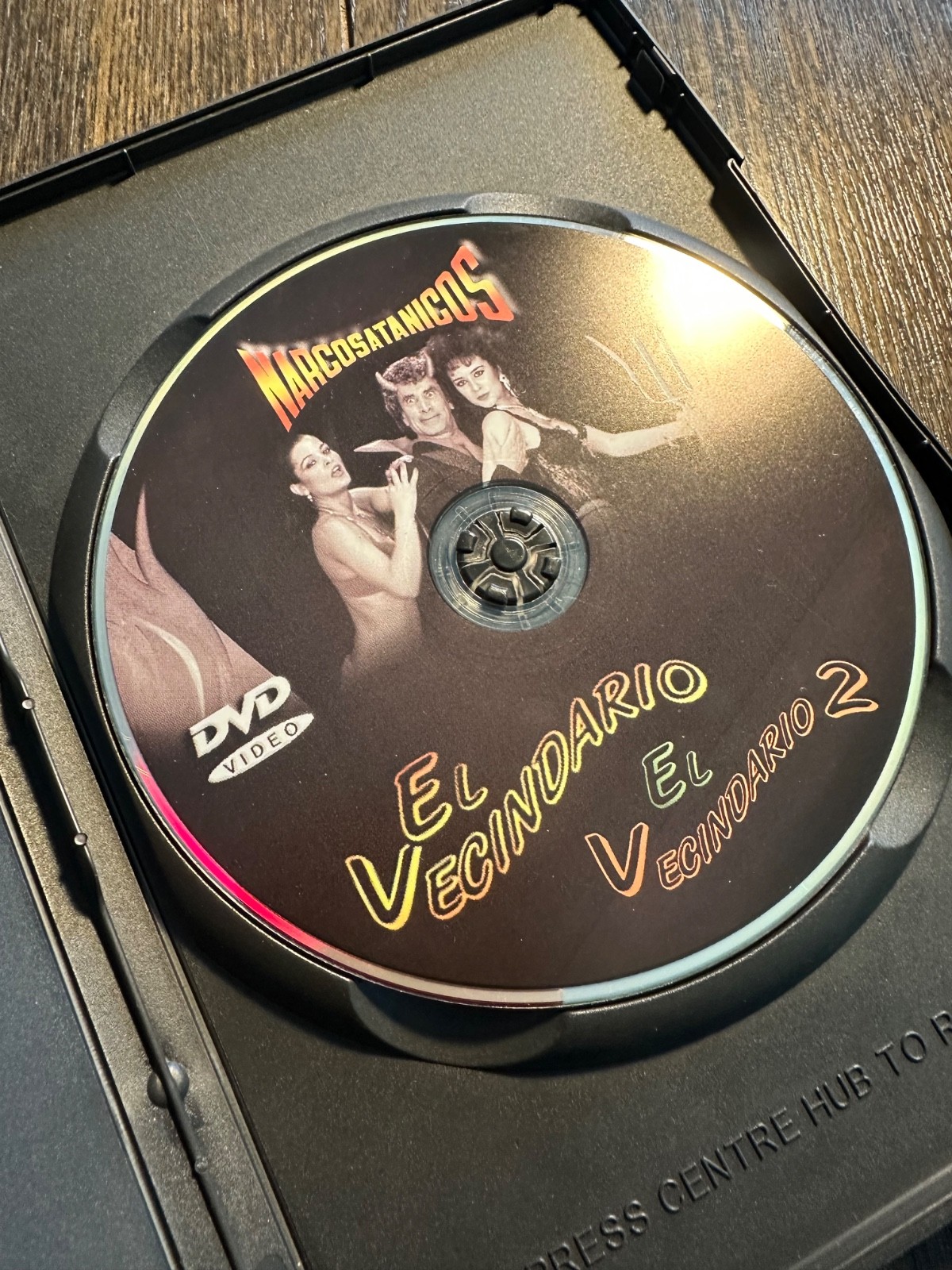 Trilogia de Alfonso Zayas Mexican El Vecindario 1 & 2 Narcosatanicos DVD