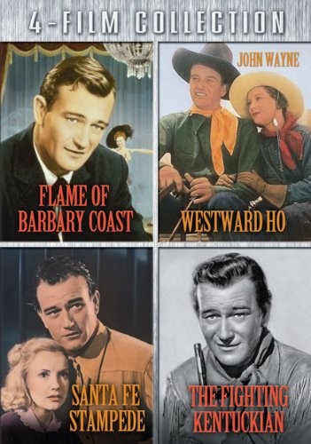 Four-Film Collection (Flame of Barbary Coast / Santa Fe Stampede / Westward …