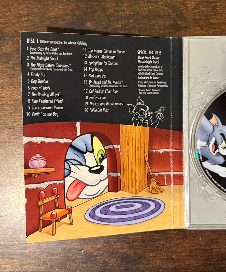 Tom and Jerry – Spotlight Collection: Vol. 2 (DVD, 2005, 2 Disc Set) Fullscreen