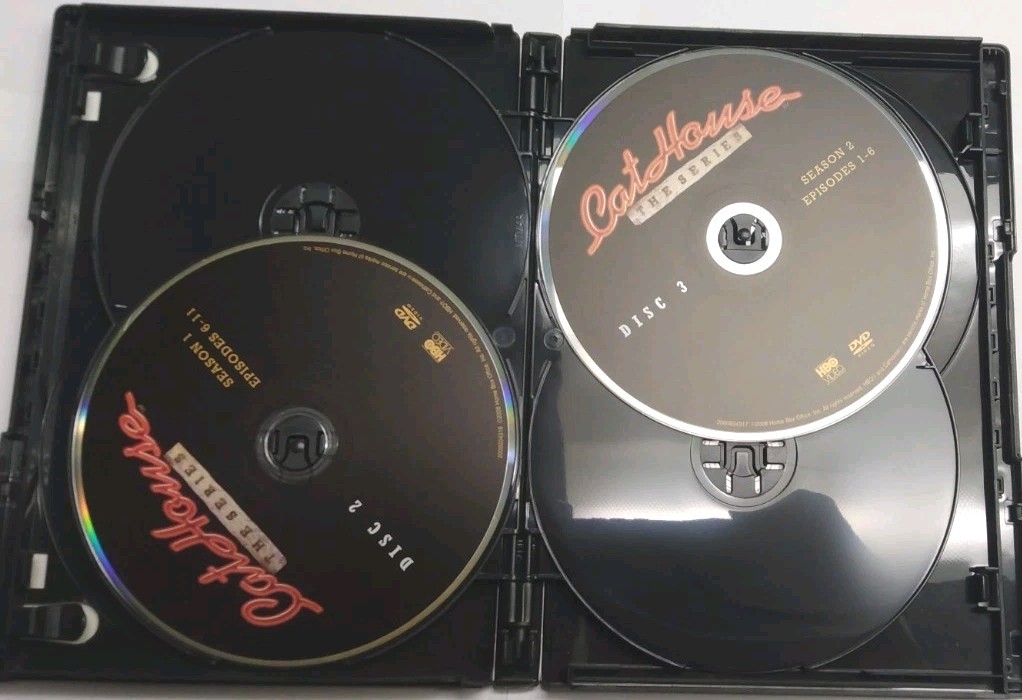 Cat House The Series HBO (Season 1 & 2 – DVD 4 Disk Set) Rare OOP