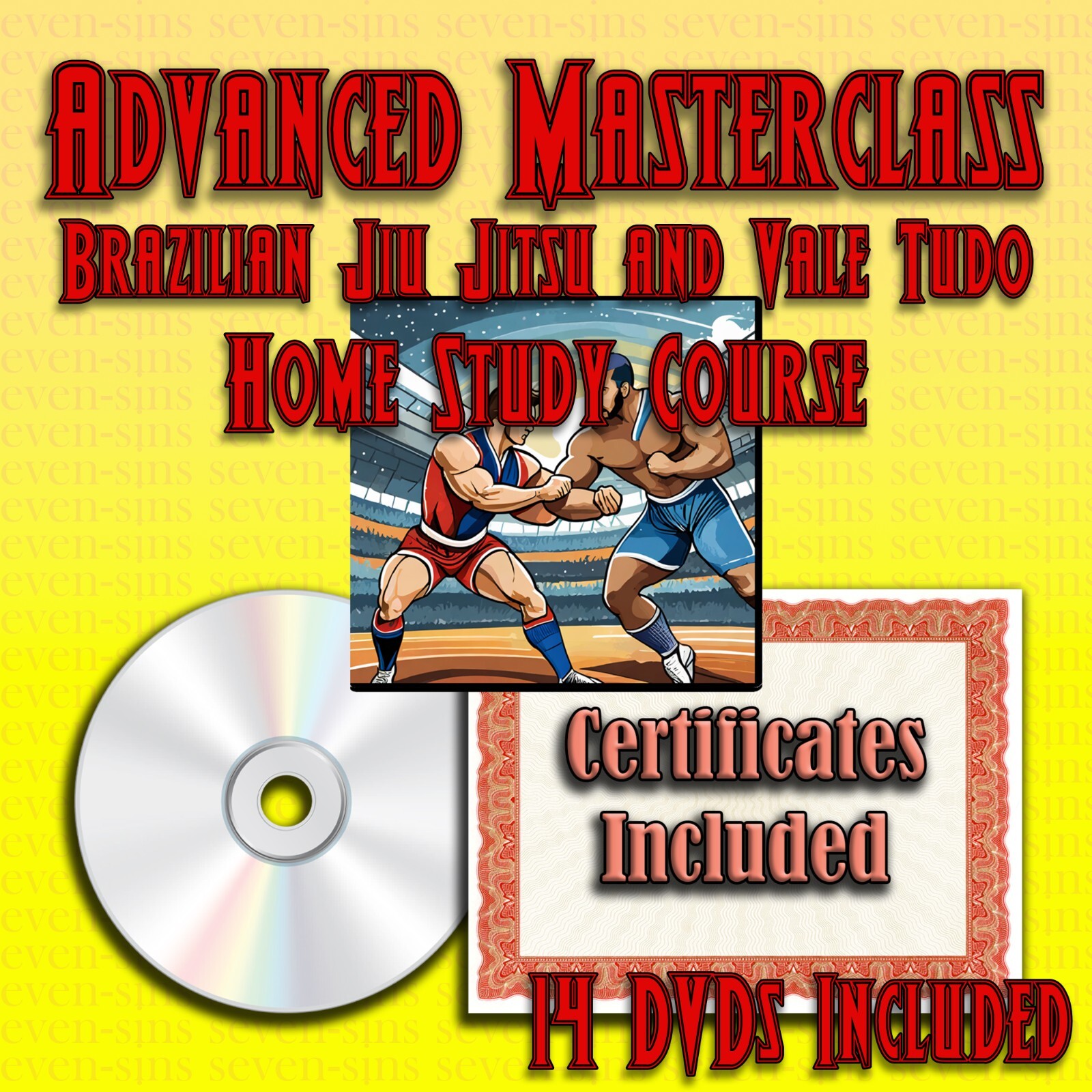 Home Study Course – Advanced Masterclass BJJ (DVDs + Certificates)
