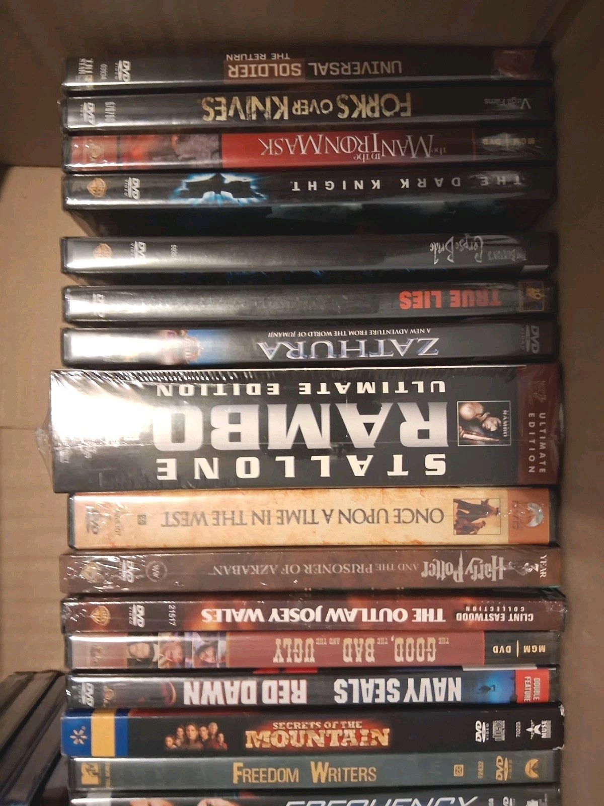Lot of 34 New Sealed DVDs & Blu-rays – Assorted Titles