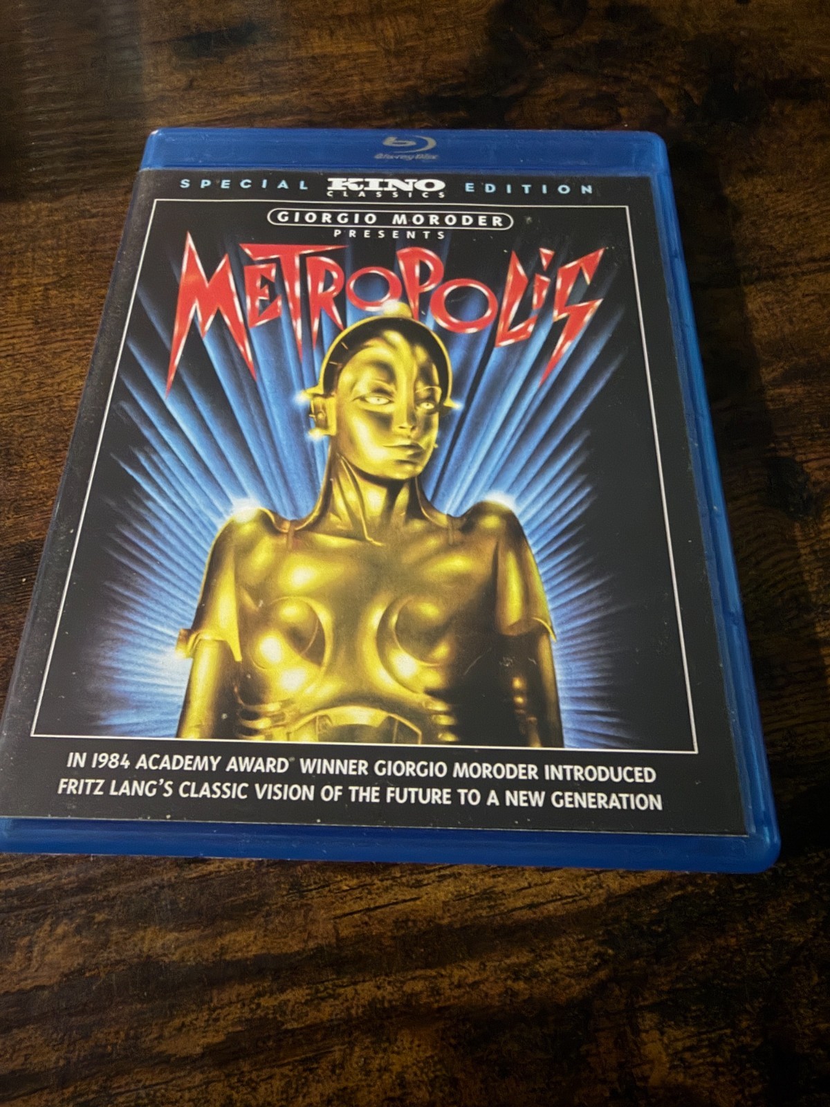 Metropolis – Special Edition (Blu-ray, 2011) Giorgio Moroder used