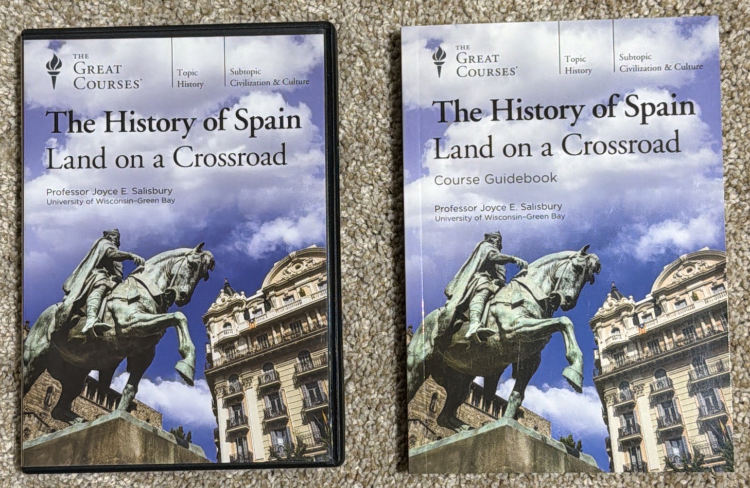 The History of Spain: Land on a Crossroad Great Courses Joyce E. Salisbury
