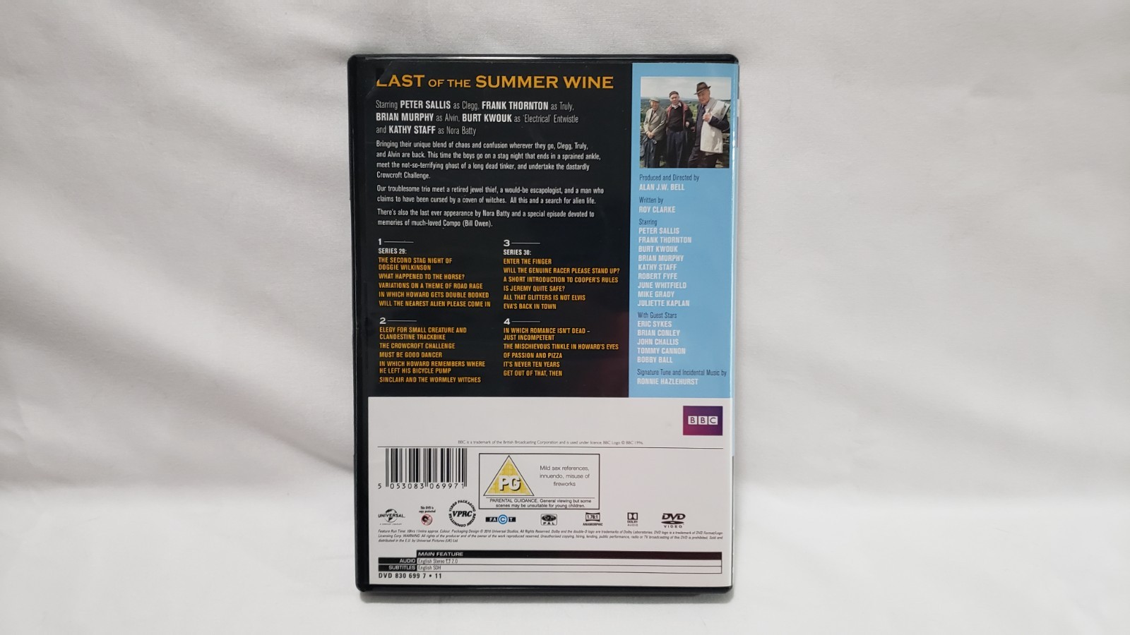 Last of the Summer Wine Series 29 & 30 DVD BBC Playback Region 2 PAL 4 Disc