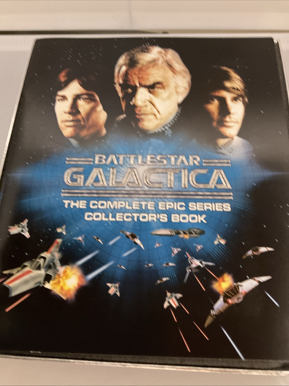 Battlestar Galactica – The Complete Epic Series In Cylon Helmet Box