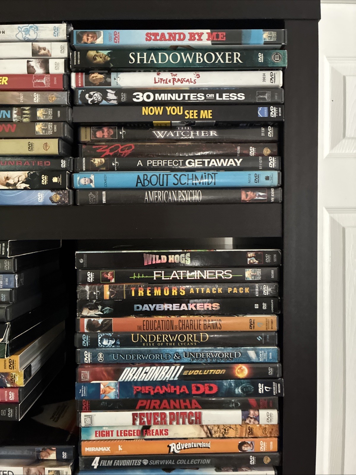 Lot Of 150 DVDs- Used. Titles across all Genres. Please See Pictures For Titles.