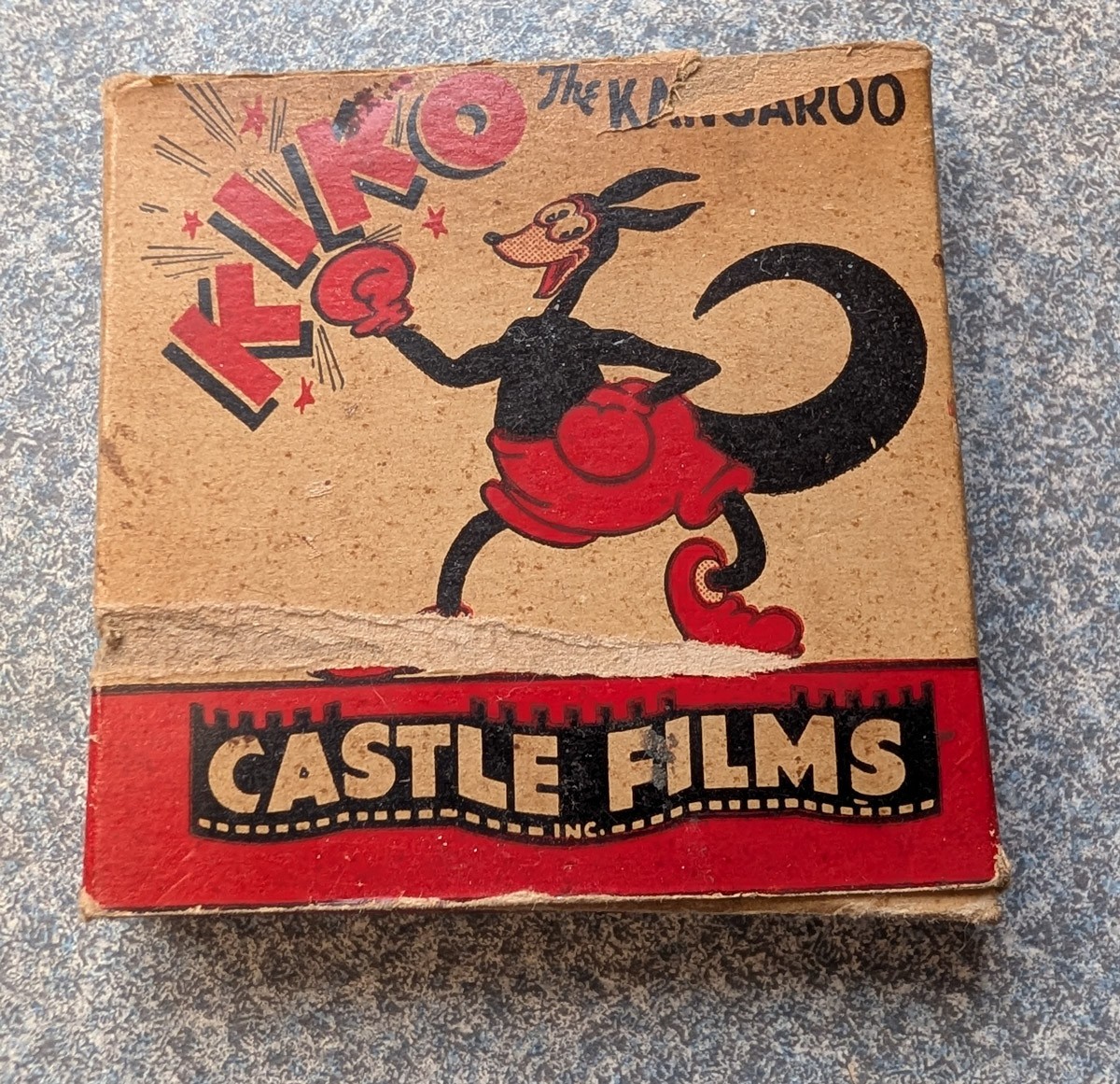 RED HOT RHYTHM 8mm Film #783 KIKO THE KANGAROO Castle Films Inc. w/ Box RARE