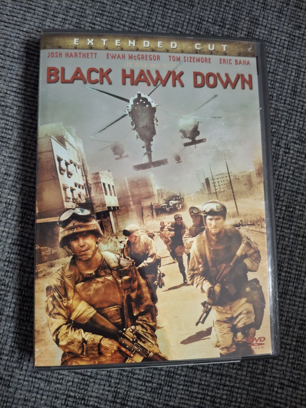 Black Hawk Down (DVD, Extended Cut) widescreen