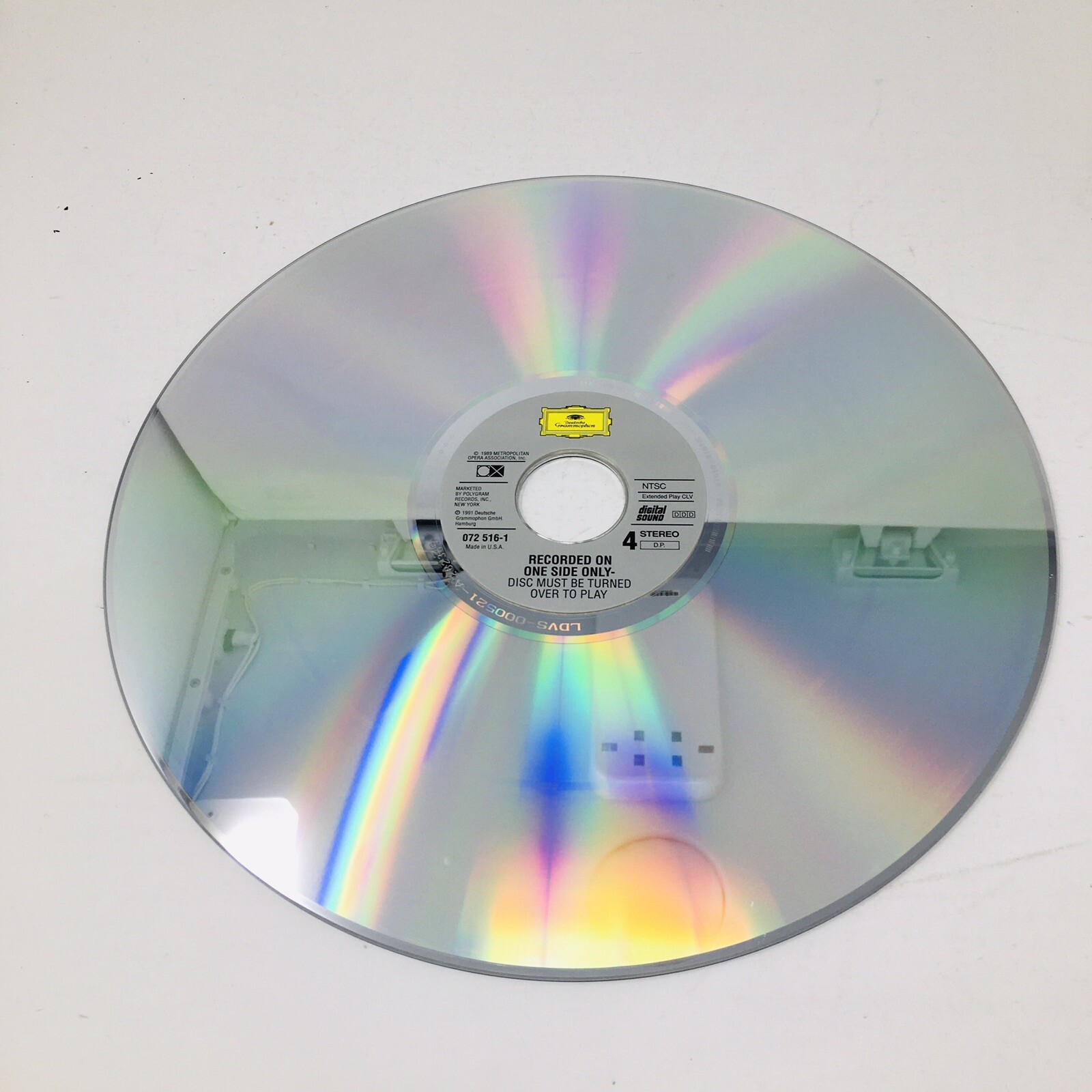 Giuseppe Verdi Aida Metropolitan Opera 2 Laserdiscs Levine Box Set Laserdisc