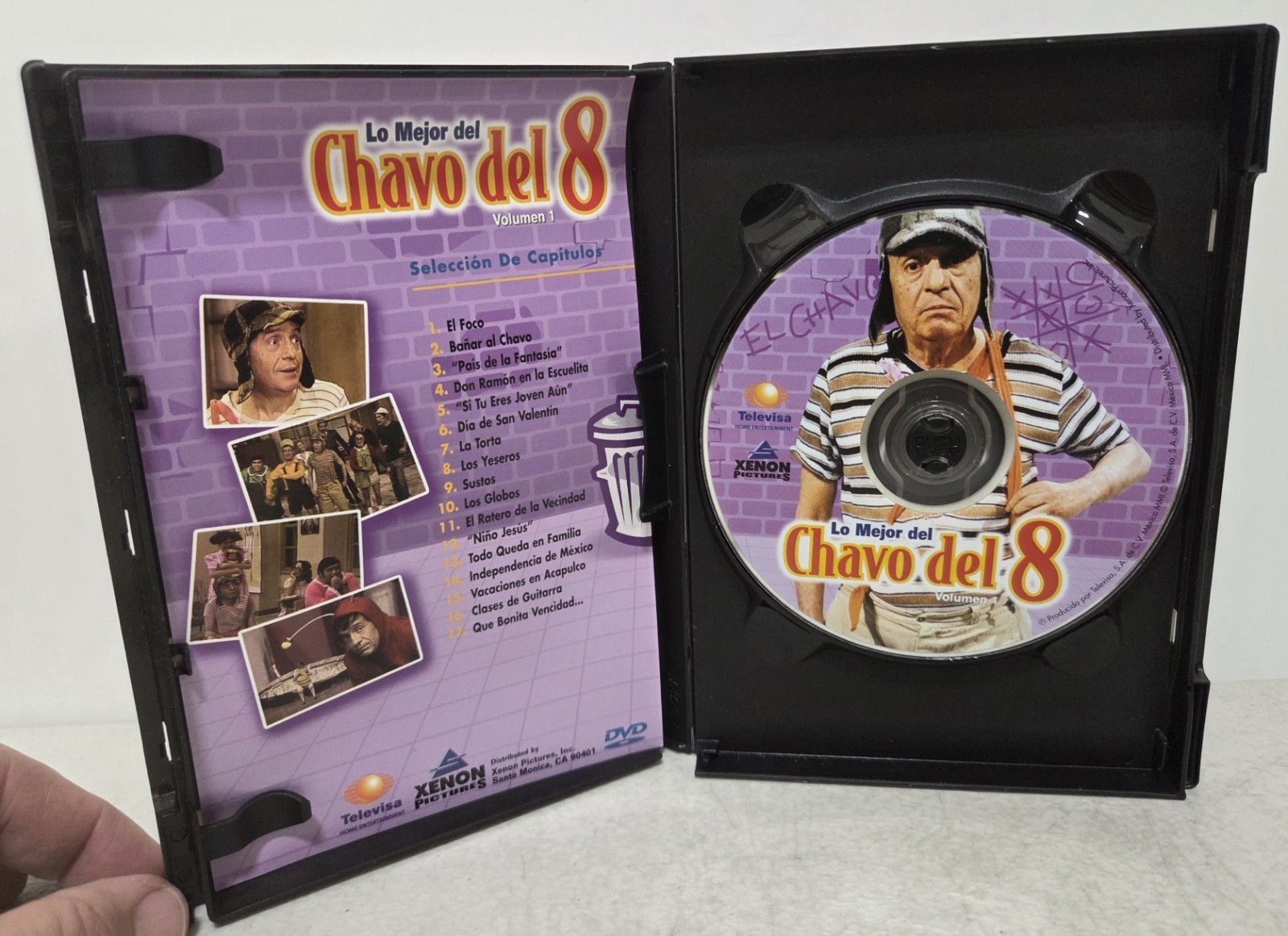 Lo Mejor Del Chavo Del 8 Volumen 1 DVD Comedia Spanish Ocho Quico La Chilindrina