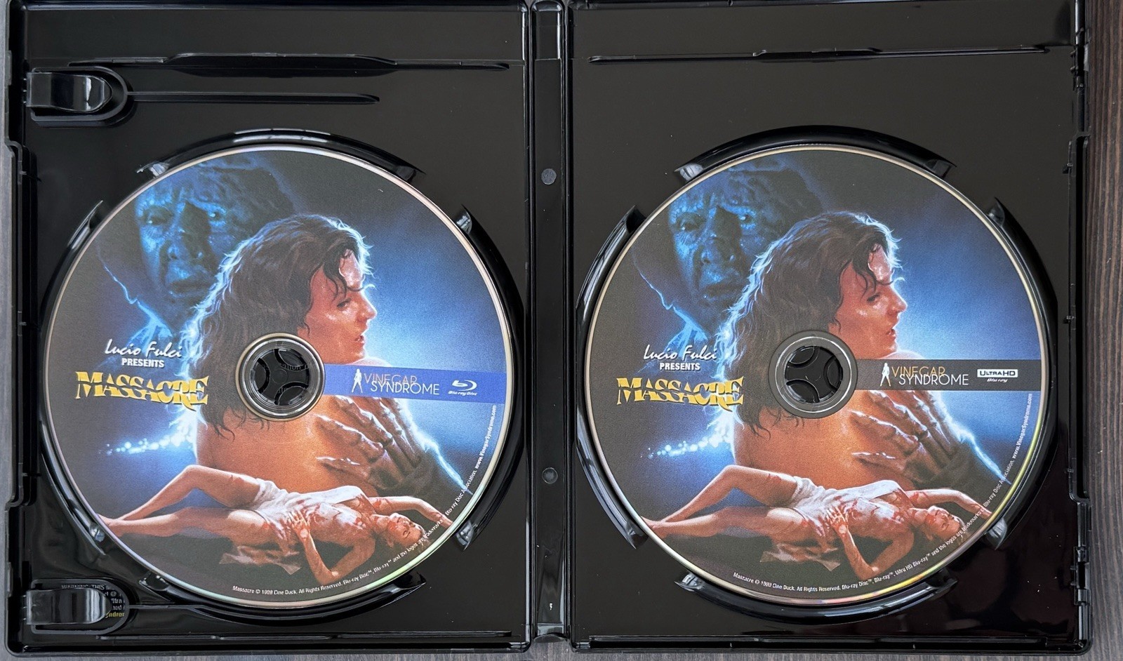 MASSACRE (Bianchi, 1989) Vinegar Syndrome 4K UHD/Blu-ray w/ LE slipcover – FULCI