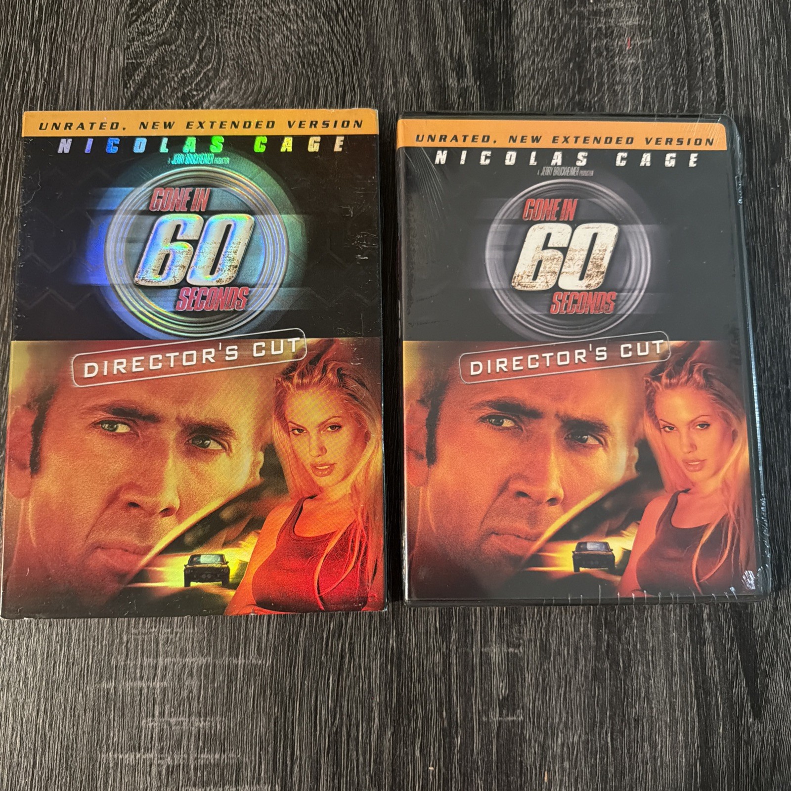 Gone in 60 Seconds Director’s Cut (DVD 2005) With Sleeve & Watermark