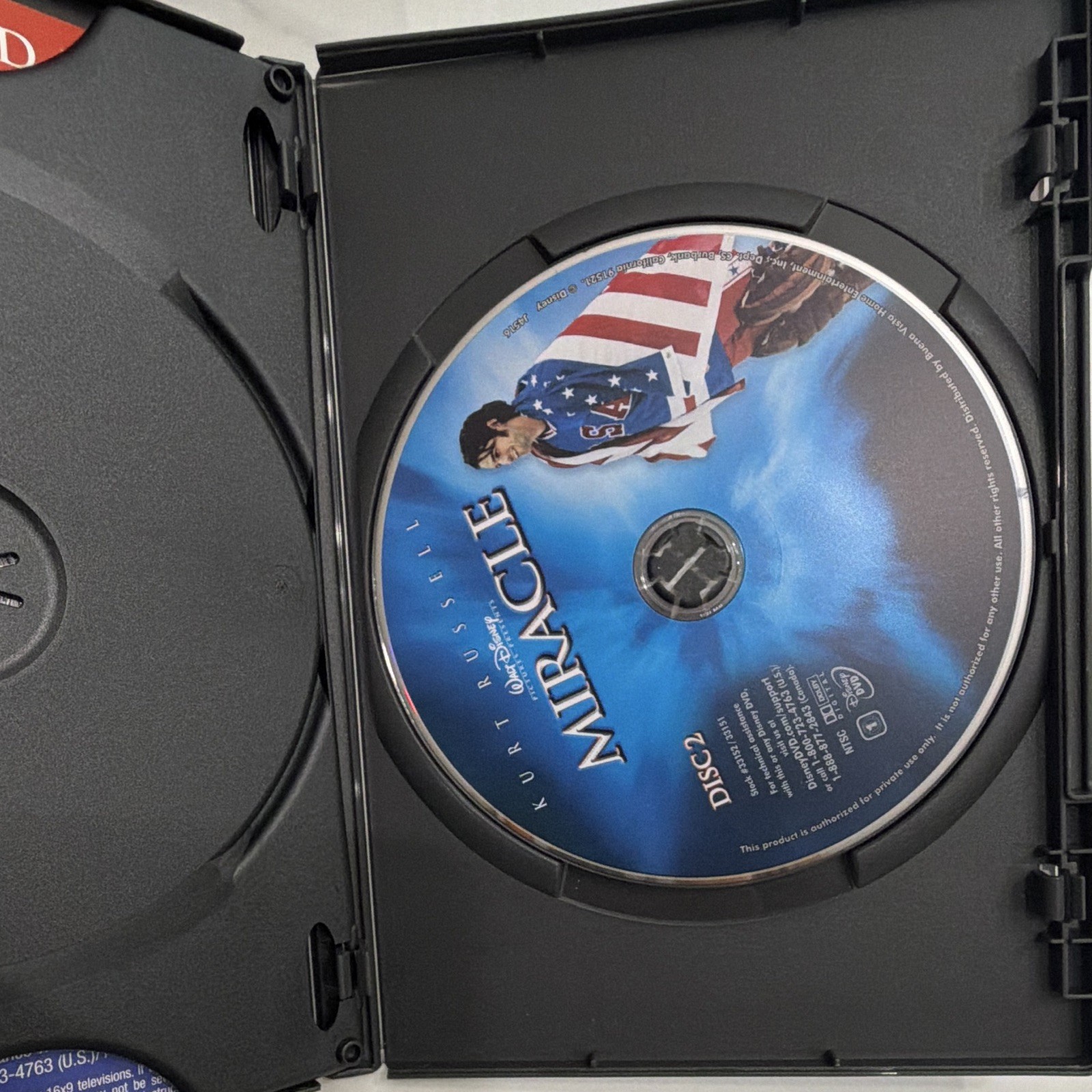 Walt Disney Pictures Miracle DVD Full Screen (2004) PG Kurt Russell
